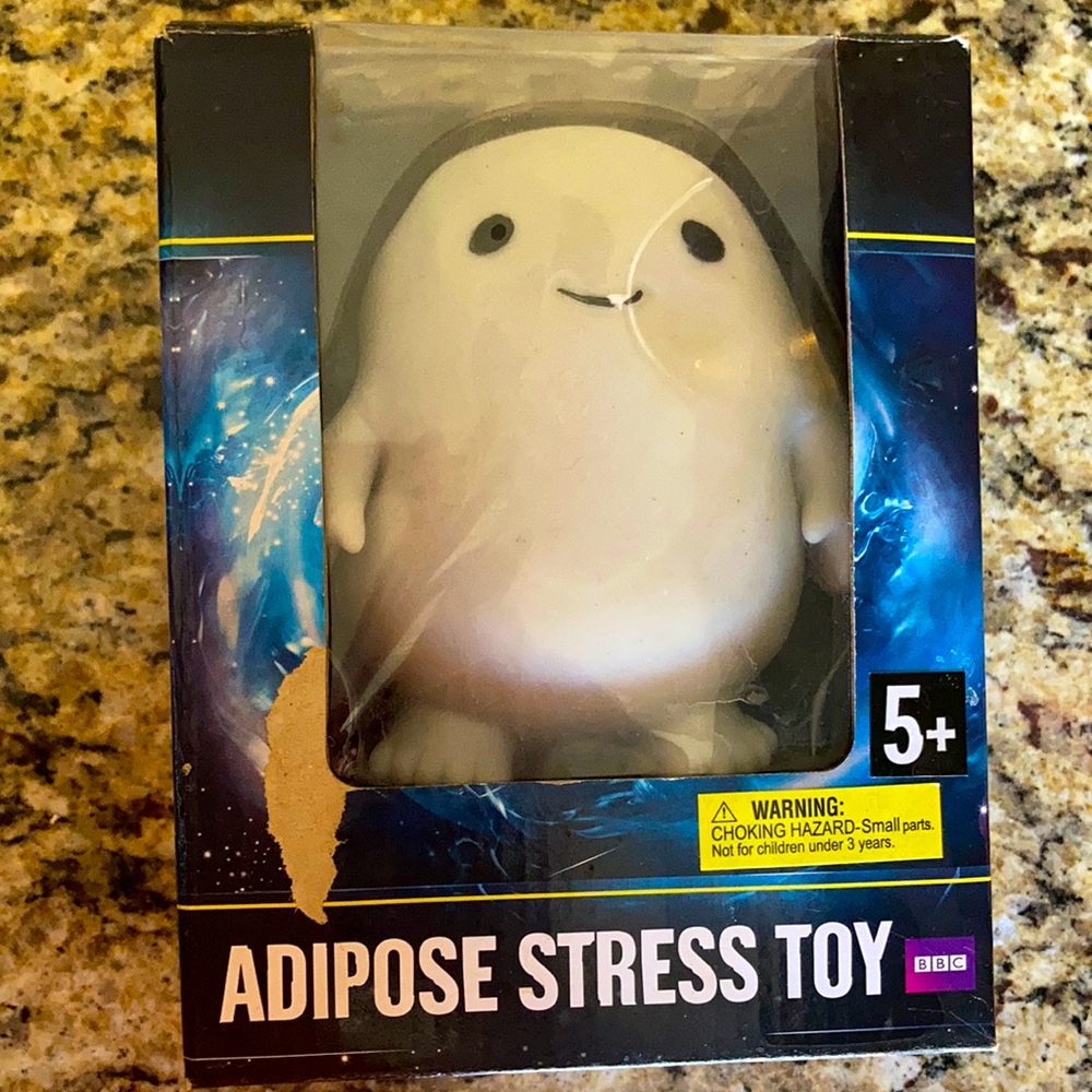 Squishy adipose stress toy * doctor who*
